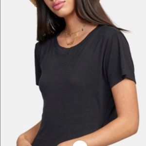 RVCA Summer Crush Black Mini Dress